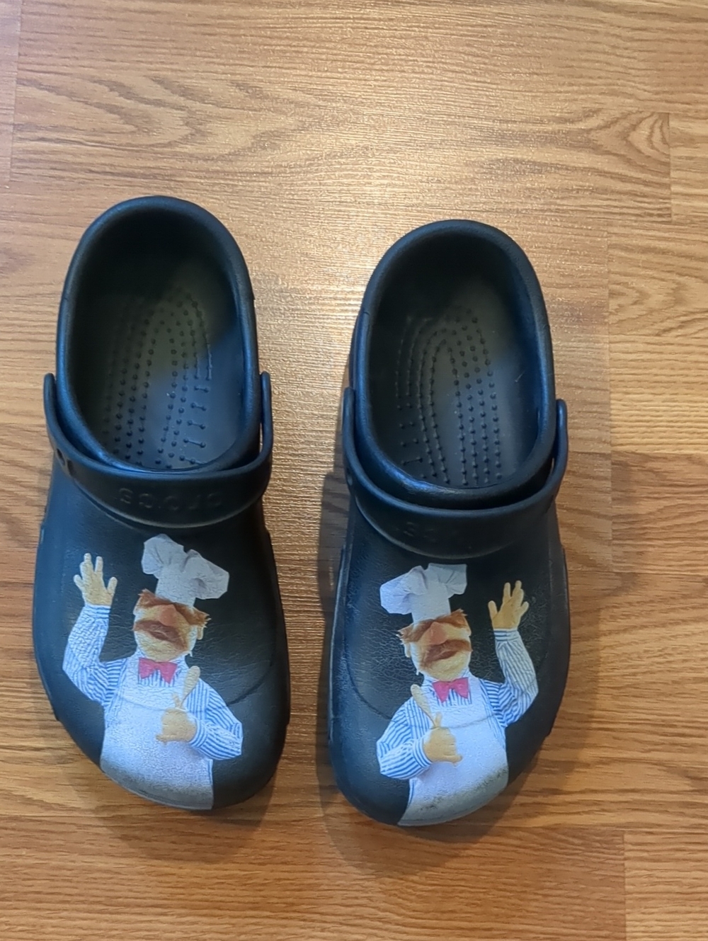 Crocs Bistro Swedish Chef Muppets Graphic Clogs Slip Resistant Work Shoes